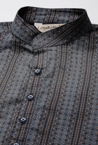 Image of Majestic Man Men's Cotton Regular Fit Casual Kurta