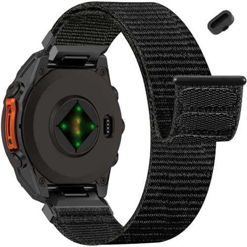 Correa de nylon rápida ajustable 20mm para Garmin miniatura 2