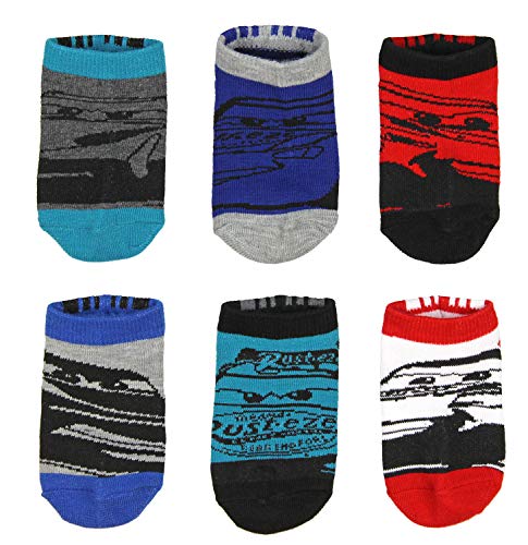 Chaussettes Cars Disney anti frottement lot de 6 paires pour les tout petits