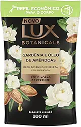 Sabonete Líquido Refil Gardênia e Óleo de Amêndoas 200Ml - Lux