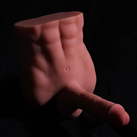 6 LB Male Sex Doll with Flexible Realistic Dildo