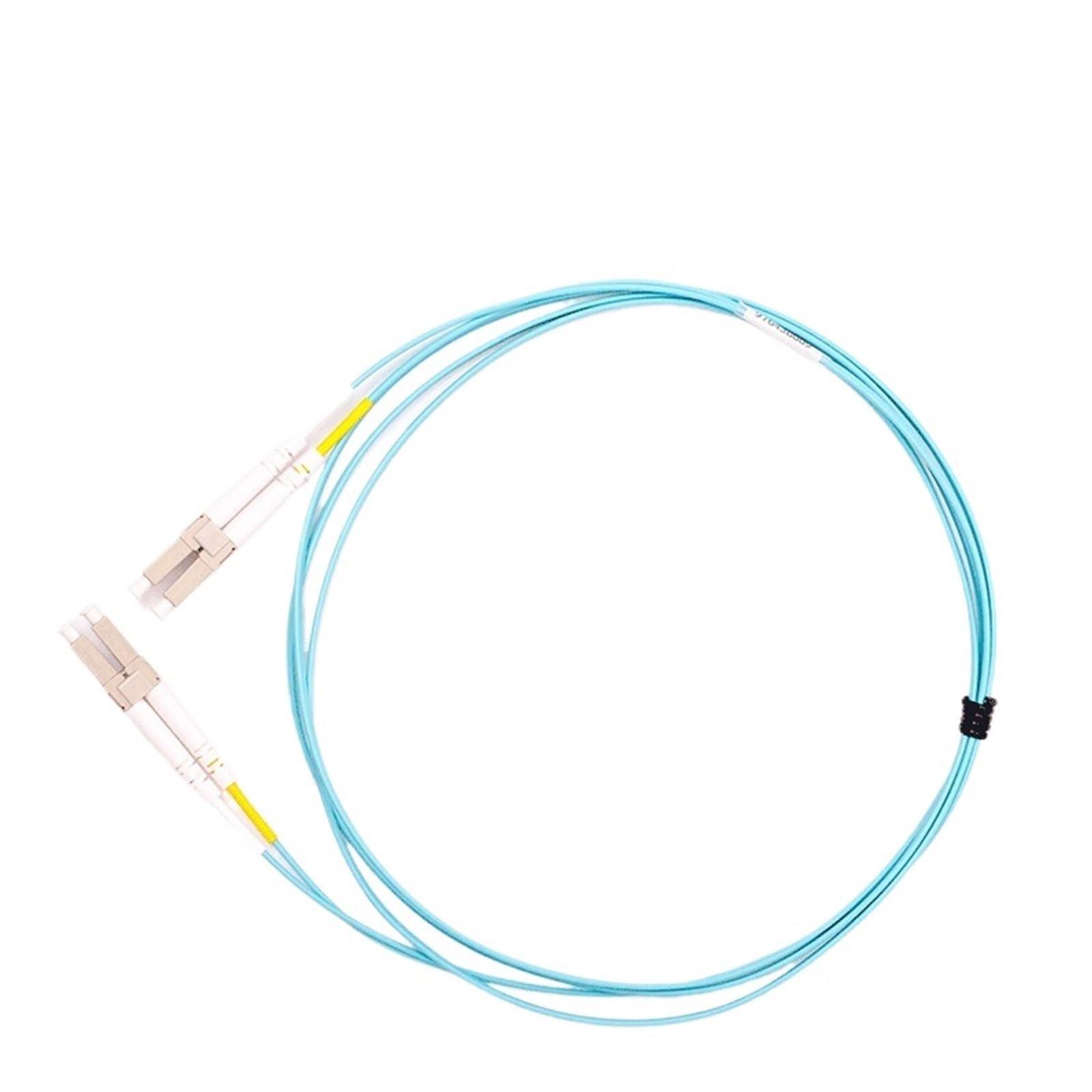 Câble de raccordement à Fibre Optique multimode LC-LC OM3 OM4 10 Gigabit à Double Mode et Double cœur(OM4-OM4,5 Metre)