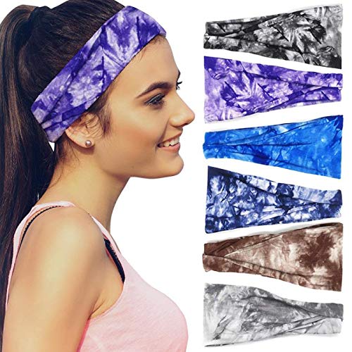 Galeboy-Headbands-for-Women-Non-Slip-Tied-Headbands-for-Women-Elastic-Non-Slip-Headbands-for-Women-Workout-Yoga-Running-Sport-Headbands-6-PCS-6-Colors