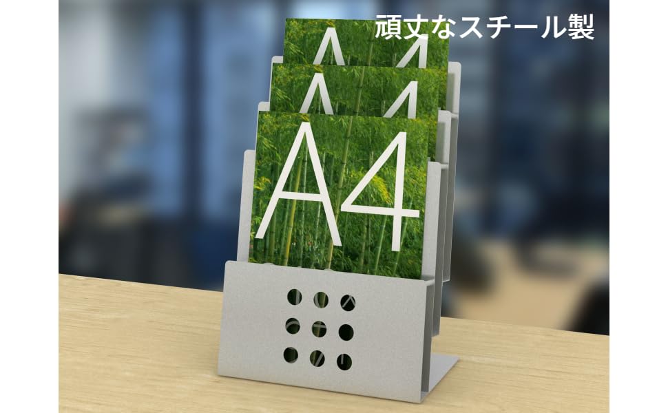 スチール製パンフレットスタンド×2個 Amazon.co.jp: トヨダプロダクツ パンフレットスタンド カタログ