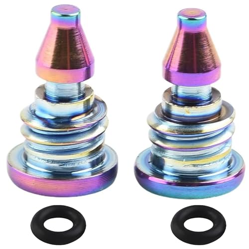 Kit De Purge Titane Pour Vélo - Vis Et Joint Torique Compatibles Shimano XT, SLX, Zee, Deore