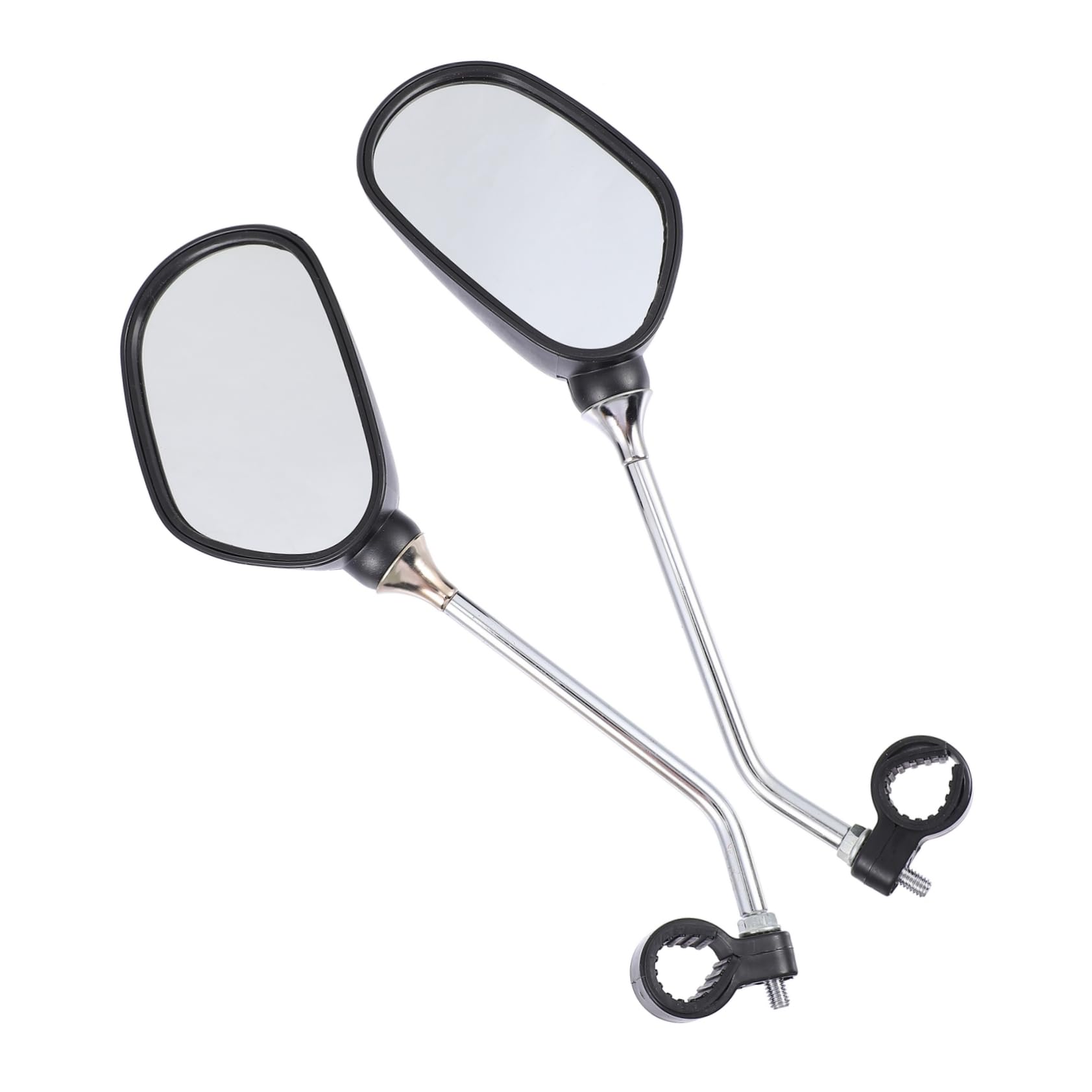 GRIRIW 1Pair Bike Handlebar Rearview Mirrors Durable Safety Cycling Mirrors for Bicycles Scooters and Mountain Bikes Enhance Visibility and Safety