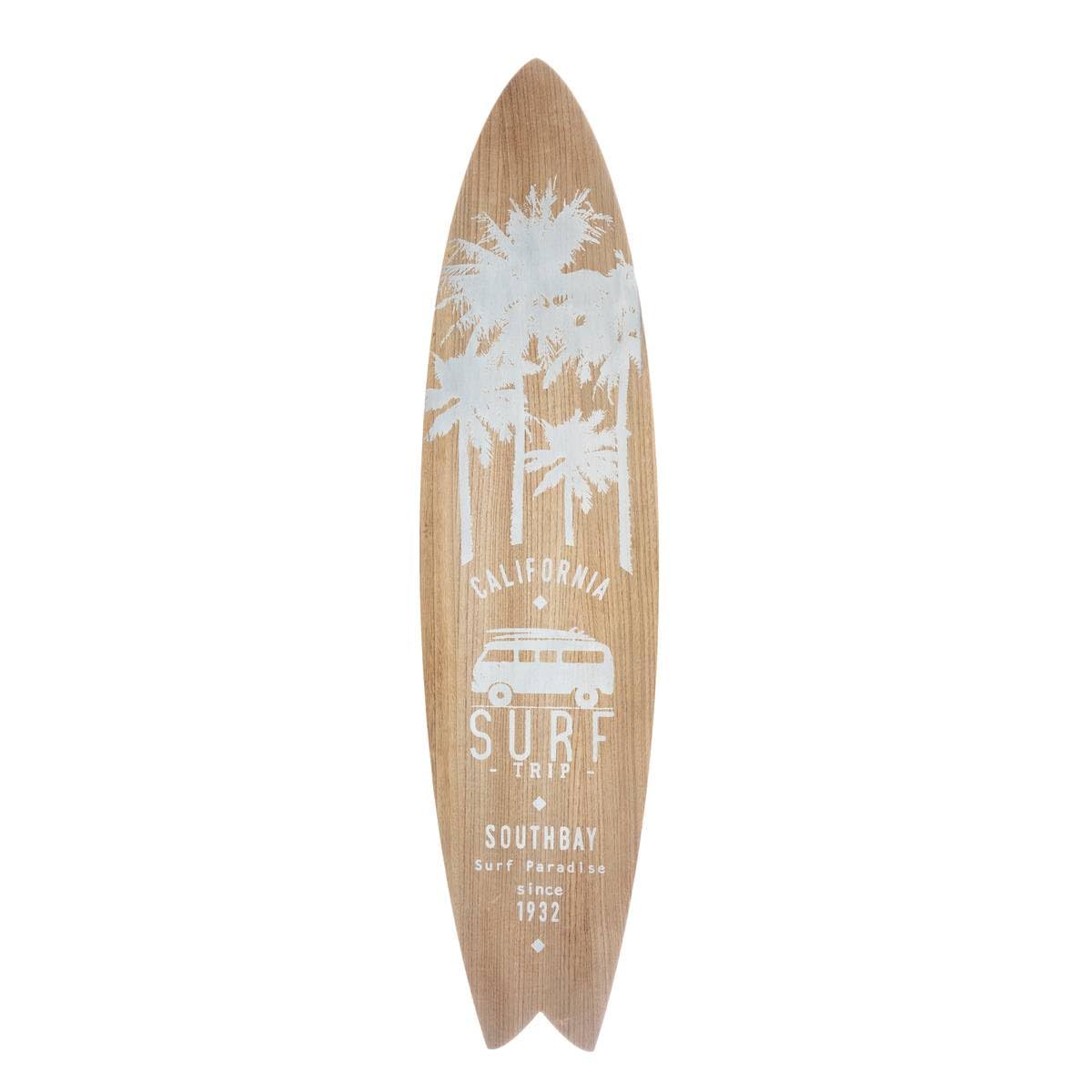 ATMOSPHERA Tavola da surf South Bay, stampa bianca, colore: nero