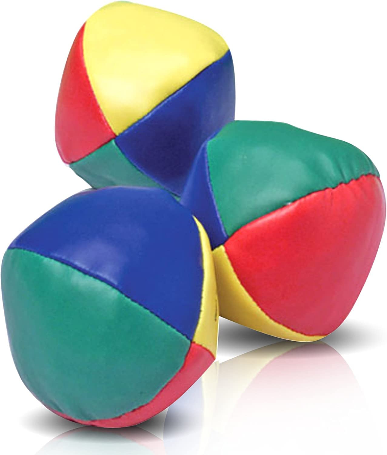 THE WHITE SHOPJuggling Balls-Multicolor, Vinyl,Transparent/3pcs