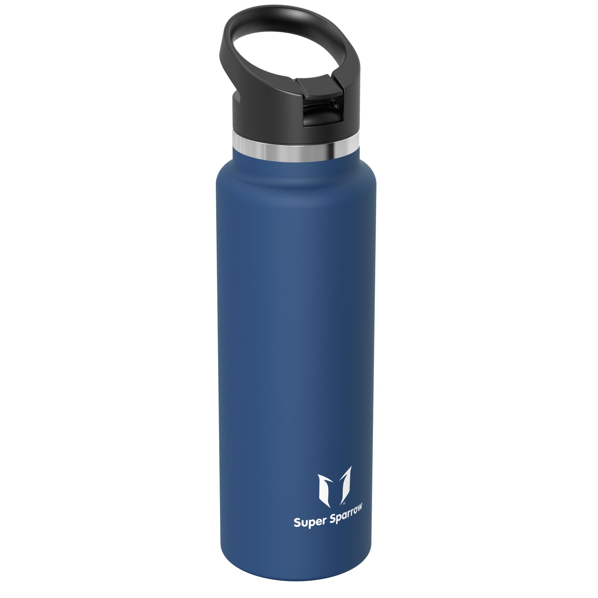Super Sparrow Botella de Agua Acero Inoxidable - Botella Termica Boca Ancha con Paja 1.5L - Sin BPA, para Gimnasio, Deporte, Oficina, Yoga, Ciclismo - 2