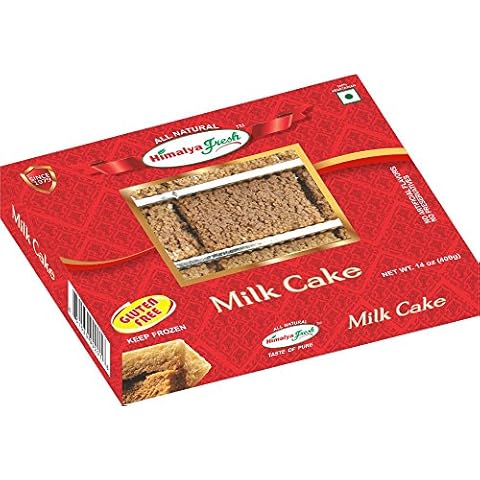 HIMALYA FRESH Milk Cake 14 oz - Premium Authentic, Luxurious Sweet Made With Pure Grass fed water Buffalo Milk and sugar (just two ingredients) - No Fillers Or Preservatives (1 Box) Cover
