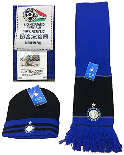 Set Berretta + Sciarpa Inter Prodotto Ufficiale