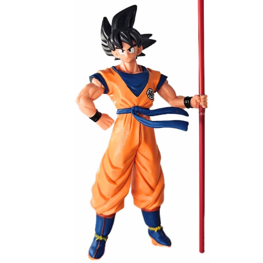 Blue Aura Goku Action Figure Height- 23 CM Anime Action Figurine | Goku Toy | Anime Figure | Goku Stick (B0CXJGVN7P) Amazon Price History, Amazon Price Tracker