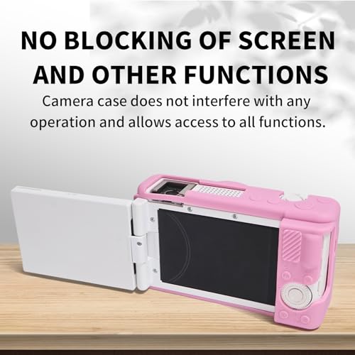Funda de silicona para cámara Easy Hood ZV-1F color rosa miniatura 3