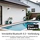 Inwa Outdoor Bluetooth Lautsprecher, Aktiv/Passive Wandhalterung 200W Lautsprecher, IPX5 wasserdichte, Drahtlose, Stereo, Aux, für Innen, Außen(Paar, MZ650, 1 Fernbedienung & AC/DC Adapter, RMS 20W)