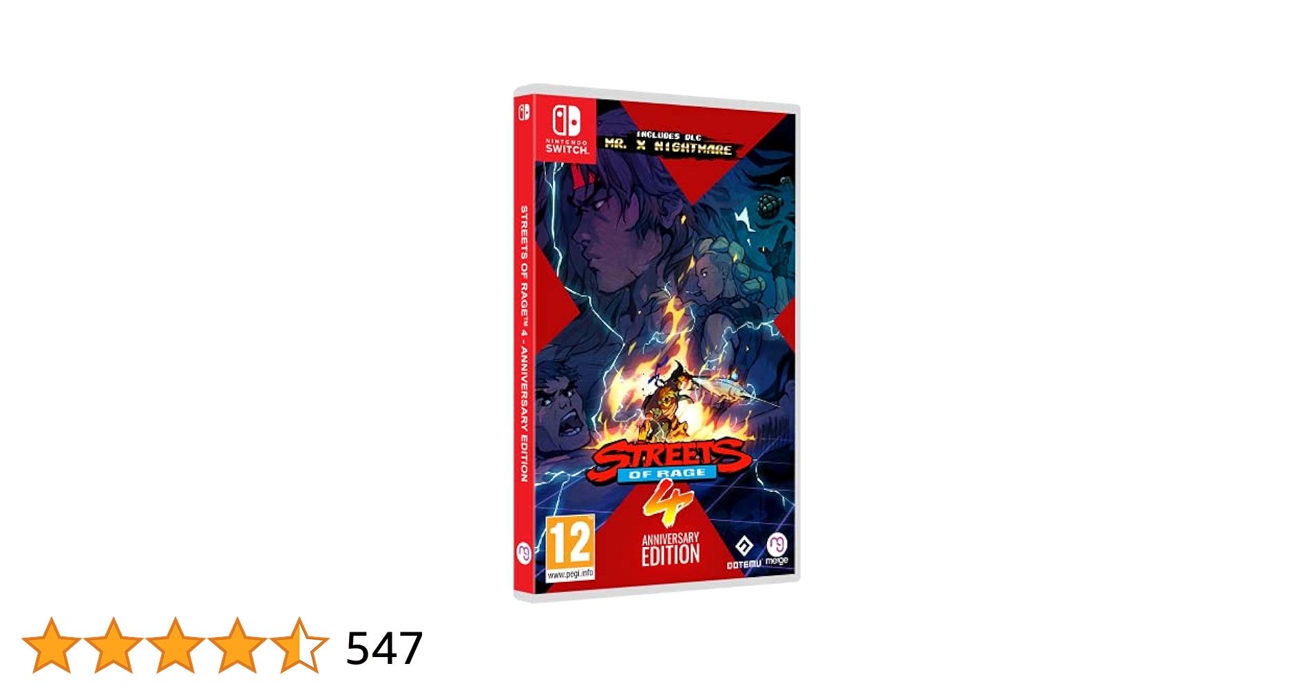 Amazon.com: Streets Of Rage 4 - Anniversary Edition