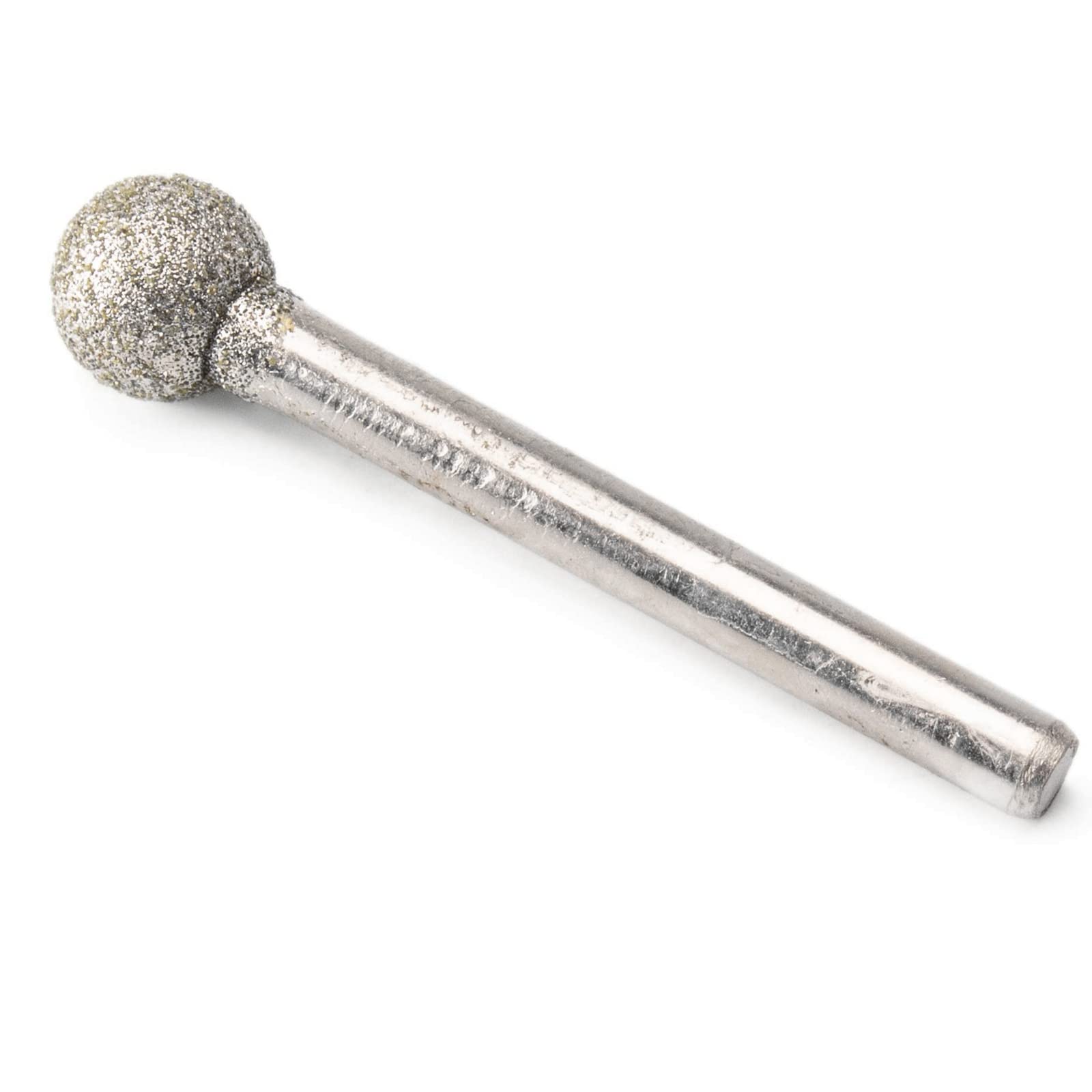 JINGLING 12mm 15/32 inch Spherical Head Diamond Grinding Bits Round Ball Bit Sphere Rotary Burr Grit 80 Stone Carving Tools 1/4" Shaft Attachment for Bosch, DeWalt, Makita — Amazon image 6