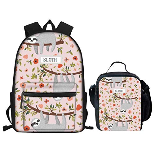 Mochila Escolar para niños y Adolescentes  Ligera  con diseño de Lobo y Animales  Bolsa