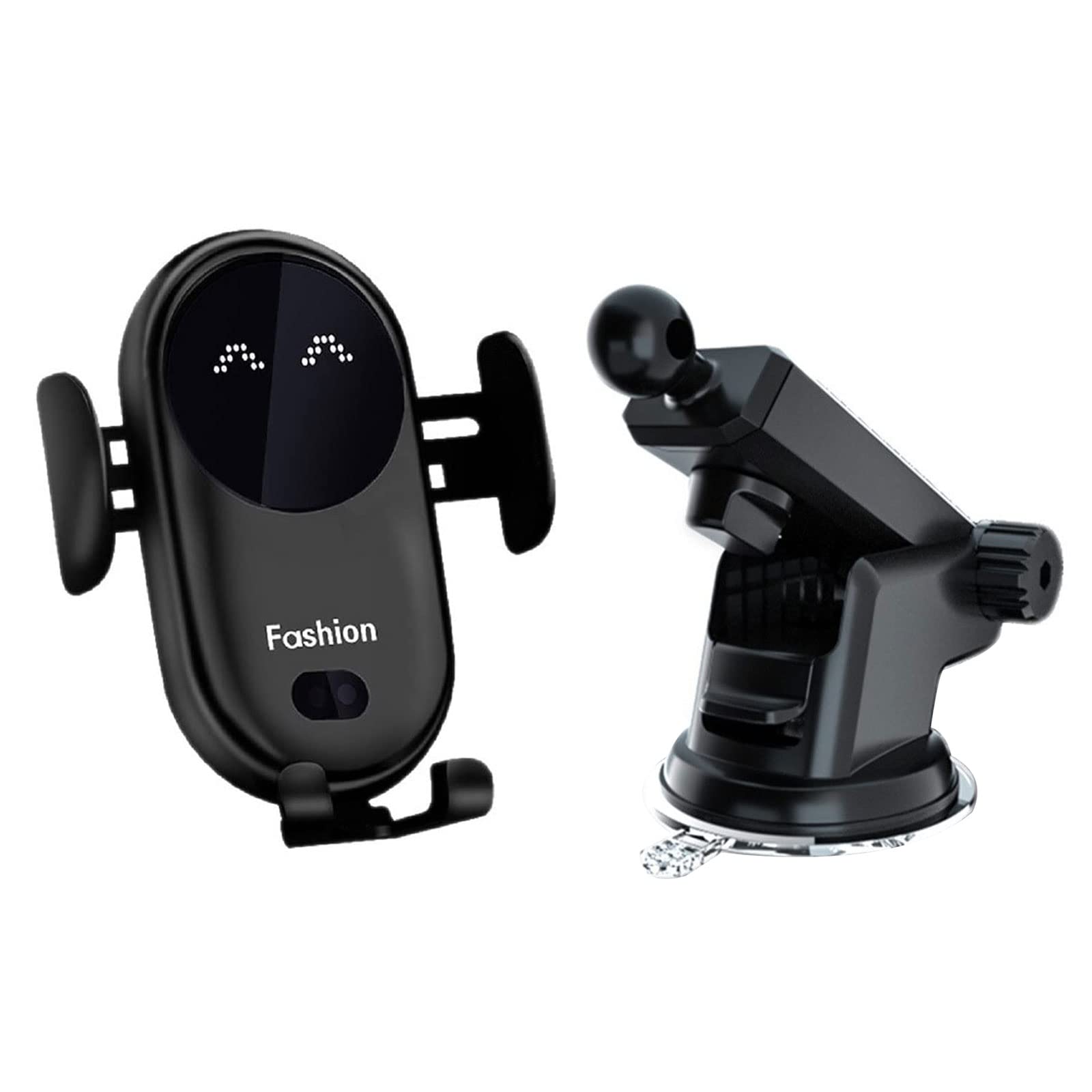 LYEAA Caricatore for Auto Senza Fili, sensore a infrarossi Universale con bloccaggio Automatico, Supporto for Telefono Cellulare da 10 W, Supporto for Telefono for Auto con Presa Automatica
