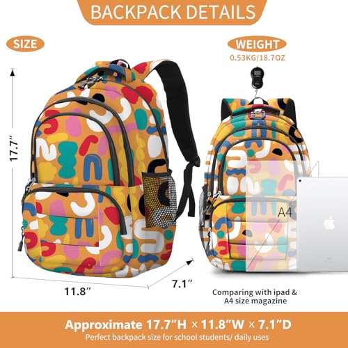 Image of rickyh style School Backpack Travel Bag for Men & Women Lightweight College