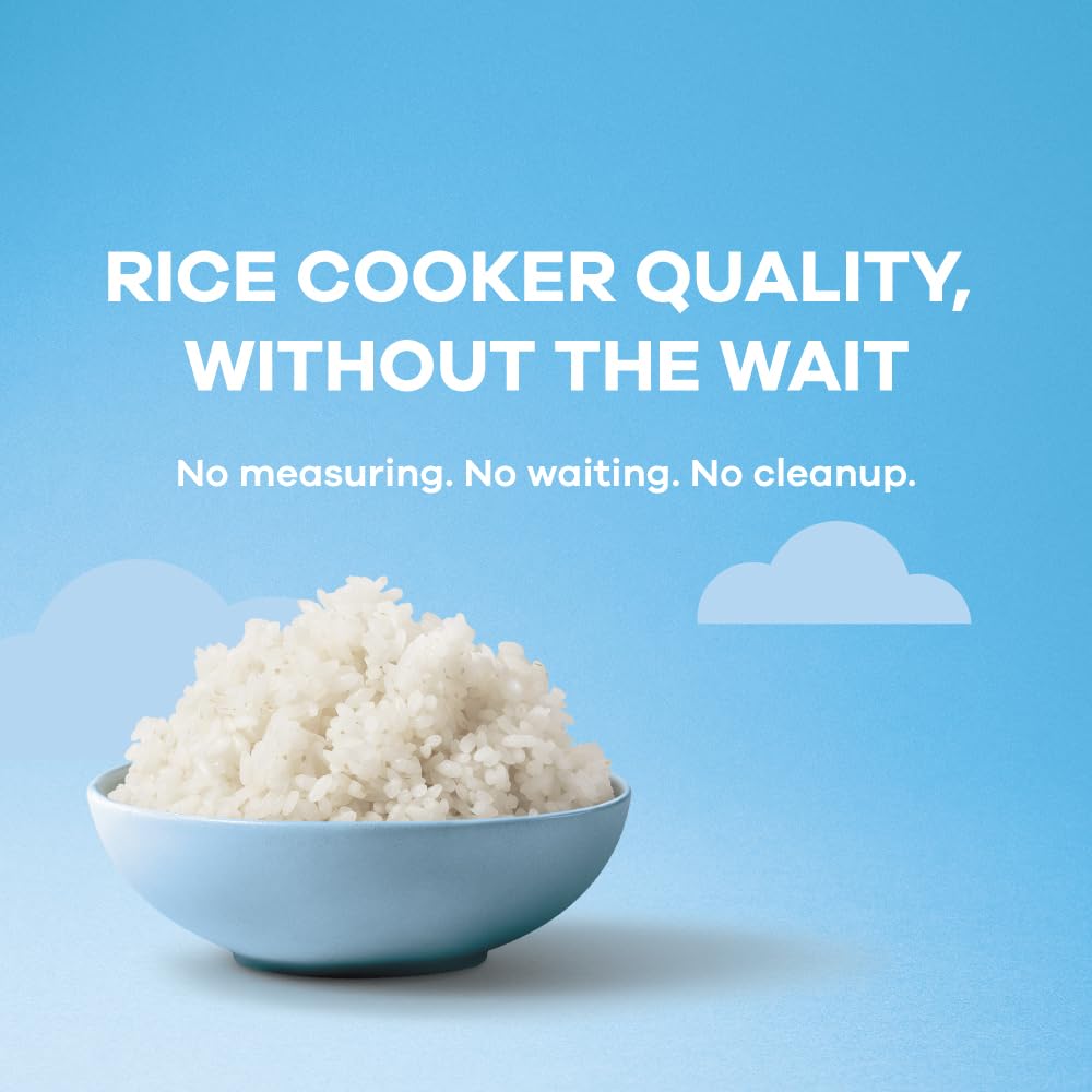 OTOKI Korean Cooked White Rice, Authentic Fluffy Rice, Ready in 2 Minutes, Gluten-Free Microwavable Bowls, 7.41 oz (Pack of 12)