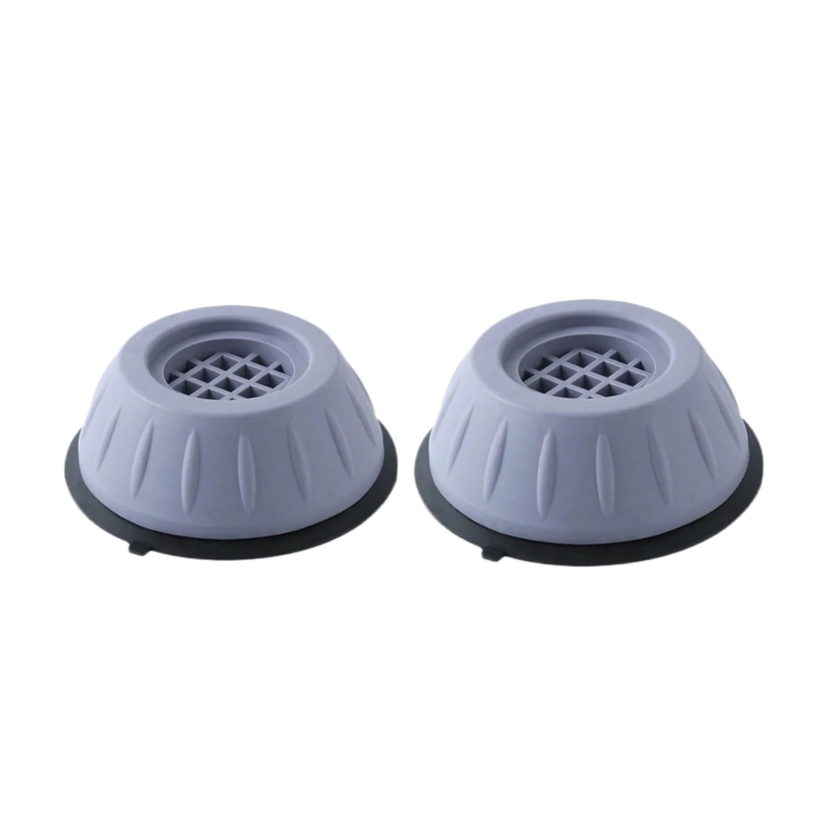 Almohadillas de goma antivibración, antideslizantes, silenciosas para lavadora, refrigerador, soporte para muebles (2 unidades, azul)
