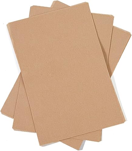 Miniatura 2 de Butai 80 hojas de papel pergamino para hornear, antiadherentes, precortadas, para hornear, asar a la parrilla, freidora de aire, cocinar al vapor de