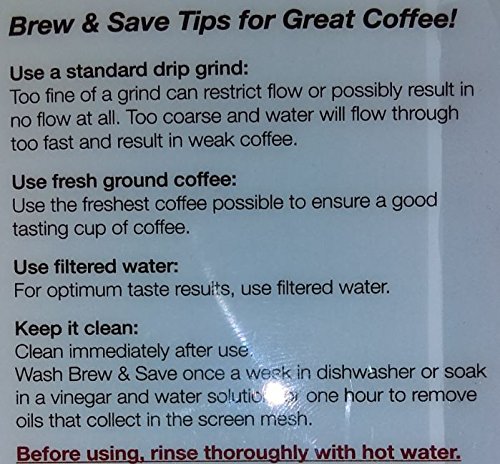 Brew & Save Carafe Filter, Keurig 2.0 Multi-Cup Brewer Compatible - Orange