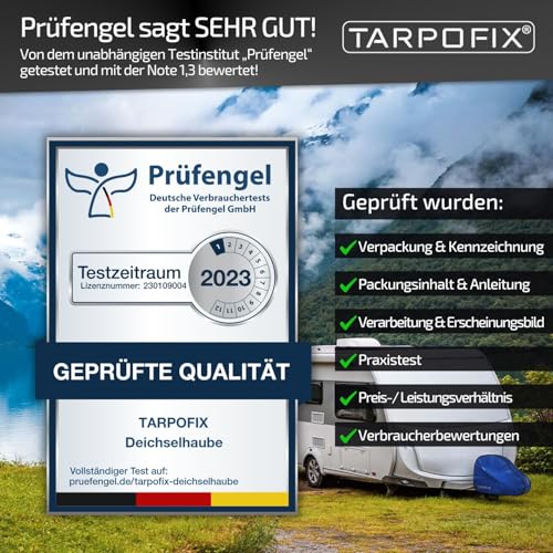 Tarpofix® Deichselabdeckung Pferdeanhänger - wasserdicht, Deichselhaube – Ansicht 8