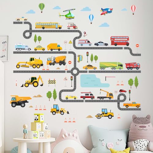 Vinilos decorativos de vehículos grandes para pared miniatura 1