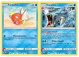 Zustand: Near Mint Cardicuno Karpador & Garados Set 19/ 20/70 Majestät der Drachen Deutsch
