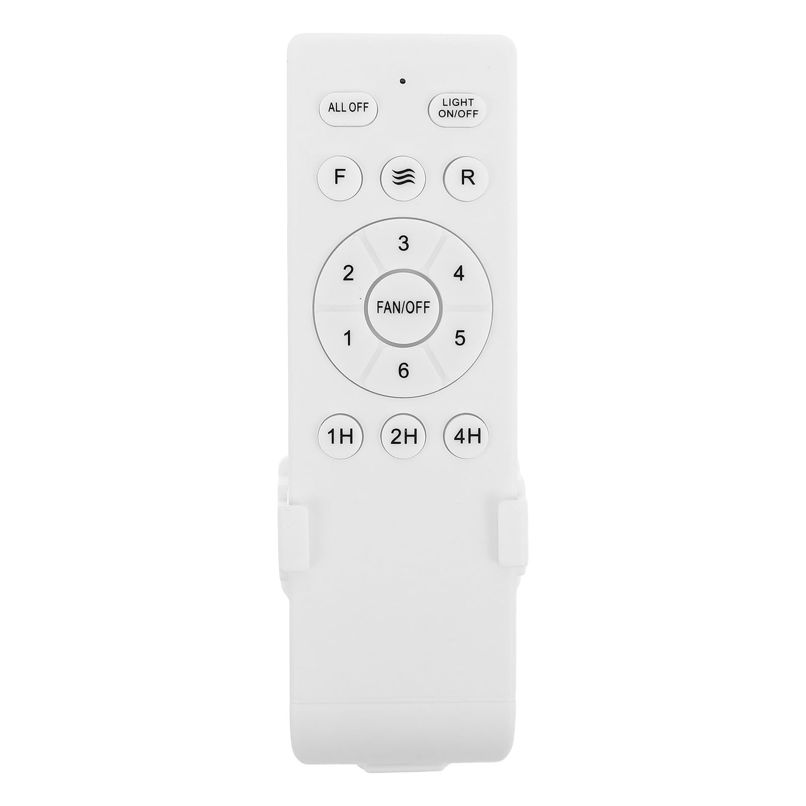 TEHAUX Mando para Ventilador de Techo con Luz Control Remoto Velocidades y Temporizador Reemplazo Compatible para Ventiladores MHz Control y Silencioso