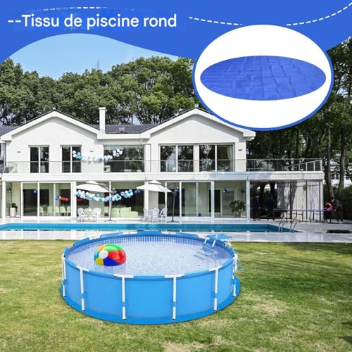 Tapis de sol pour piscine avec protection renforcée anti-perforation
