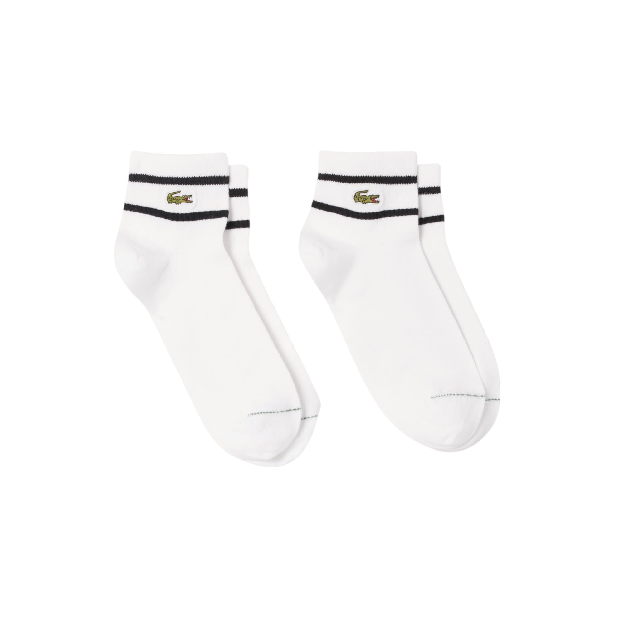 Lacoste mens 2-pack Striped Socks