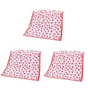 Cabilock 3 Stks Baby Print Gooi Quilt Kid Slaapzak Badcape Baby Badcape Waterabsorptie Handdoek Kleuterschool Deken Hooded Badhanddoeken Pasgeboren Badhanddoek Schoonmaak Handdoek Gaas