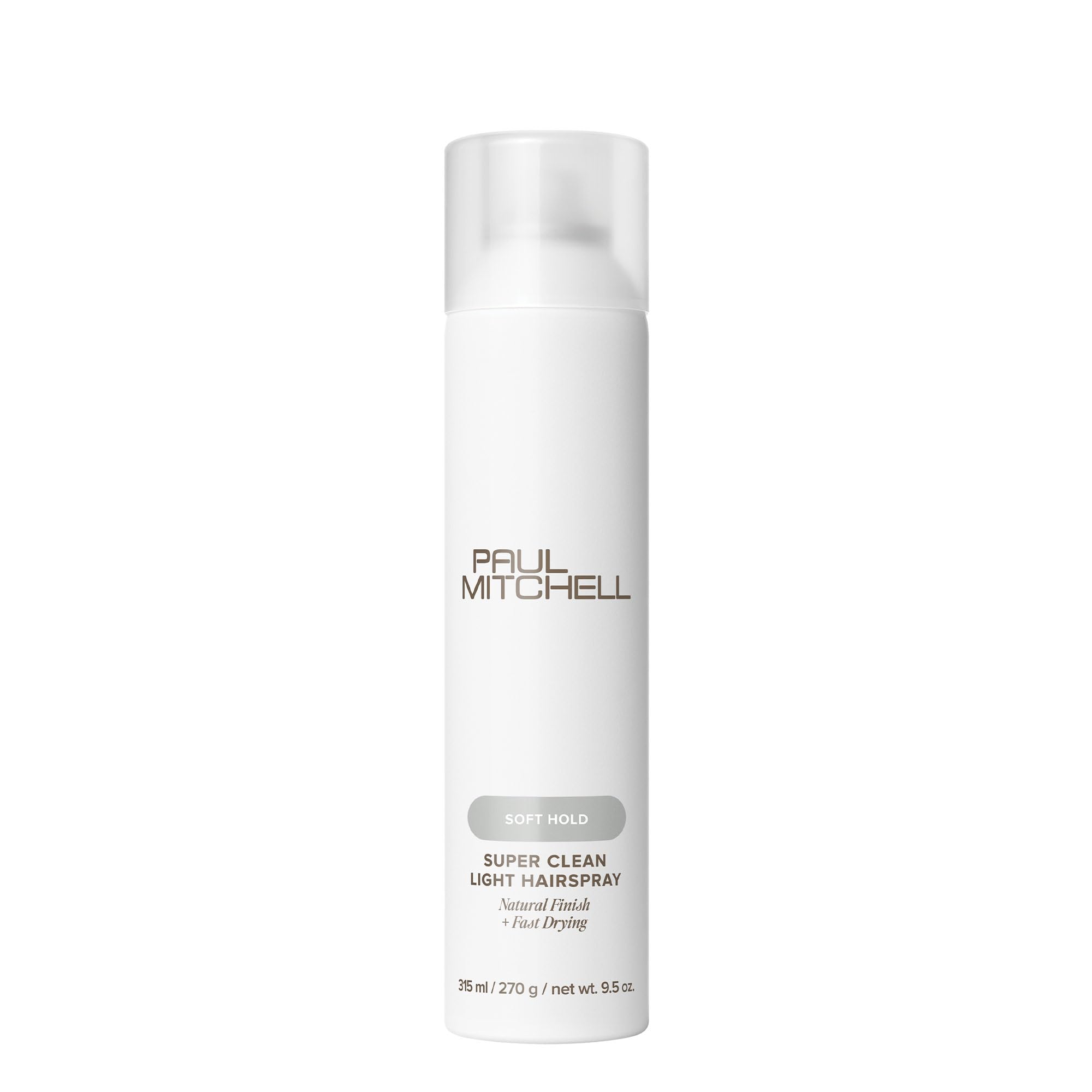 Paul Mitchell Super Clean Light Hairspray, Fast Drying, Soft Hold + Natural Finish, For Fine Hair, 9.5 oz