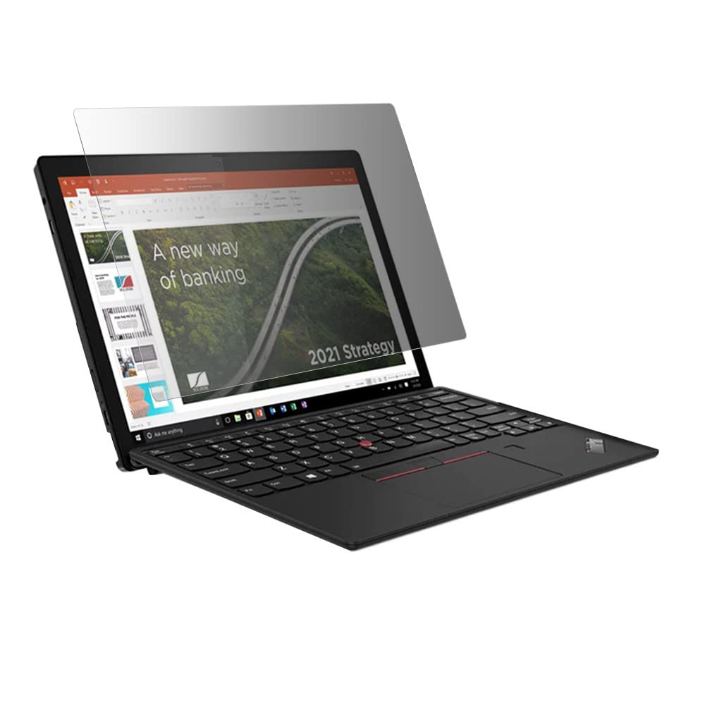 celicious Privacy 2-Way Anti-Spy Filter Screen Protector Film Compatible with Lenovo ThinkPad X12 De