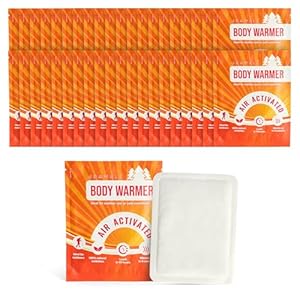 BRAMBLE 40 Parches de Calor Lumbar Calentador de Cuerpo – Dura 8 Horas – Parches Dolor Espalda, Muscular, Rodilla, Cervical