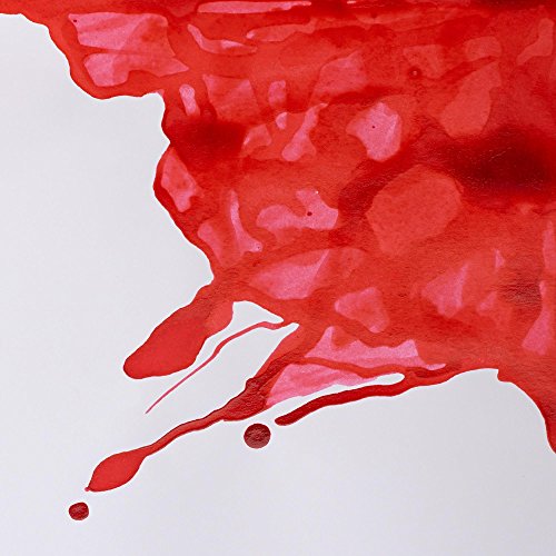 Image of Winsor & Newton Drawing Ink 14 ML - Scarlet (601), Fast Drying, Transparent, Water-Resistant & Intermixable Inks, Ideal for Brush, Dip Pen or Air Brush - More Colours Available