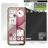 ミヤビックス Nothing Phone (4a) インカメラ穴なし 対応 保護 フィルム 高硬度 9H 光沢 PET製 強化ガラス同等の硬度 日本製
