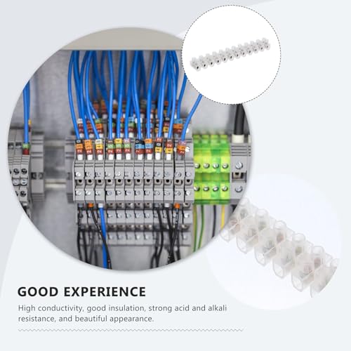 Bloque de terminales con tornillo para reparar cables sueltos con seguridad 7