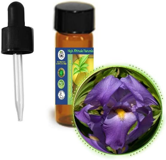 3.7ml (1/8oz) Orris Root Absolute (Iris Pallida, Rhizoma Iridis) Essential Oil