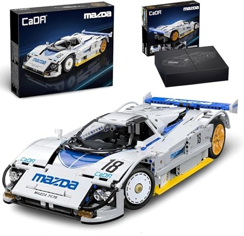 MOCSETS Technik Auto für CADA Mazda 787B Rennauto C63007W,...