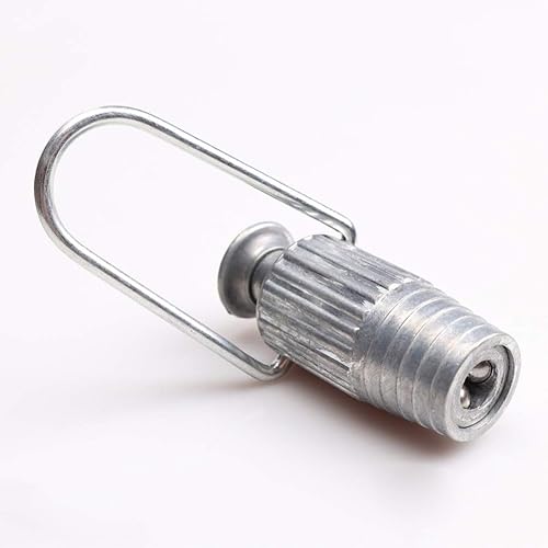 Miniatura 2 de Cabilock Tensor de cuerda de aluminio para poleas y líneas de ropa fijas, 4 unidades