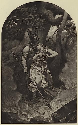 Tableau Wotan et Brunhild de Konrad Dielitz pour une ambiance salon élégante