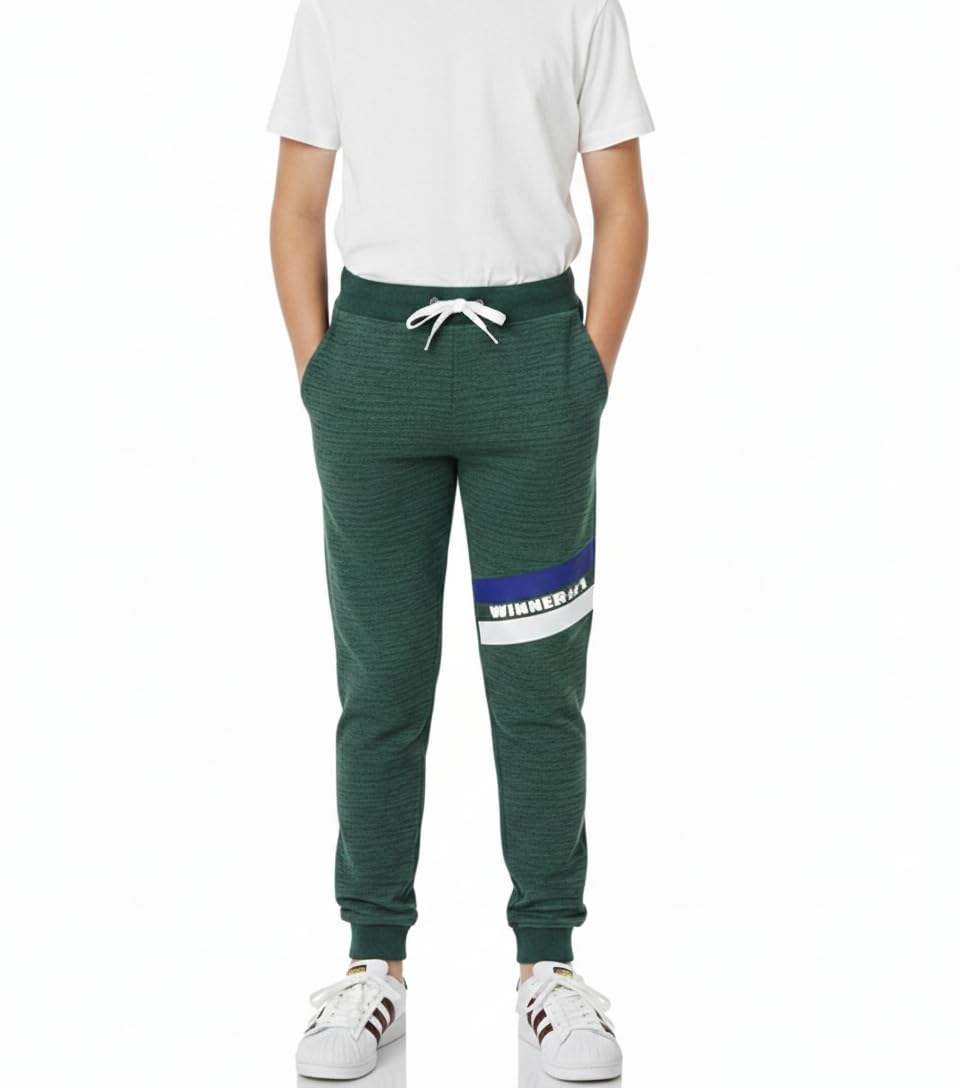 Clotth Theory Cotton Track Pant for Boys |Joggers with Side Pocket for Casual Wear, Outdoor Playing (Pack of 1)
