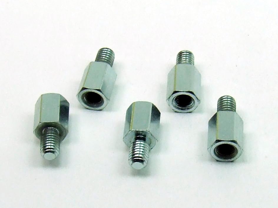 PQMEGA 5 pcs. x Standoff M5 20mm IG-AG Steel Zinc #A2026