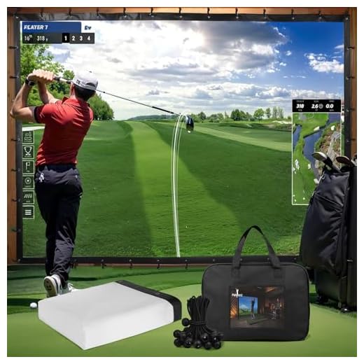 Fahnemt Golf Simulator Impact Screen