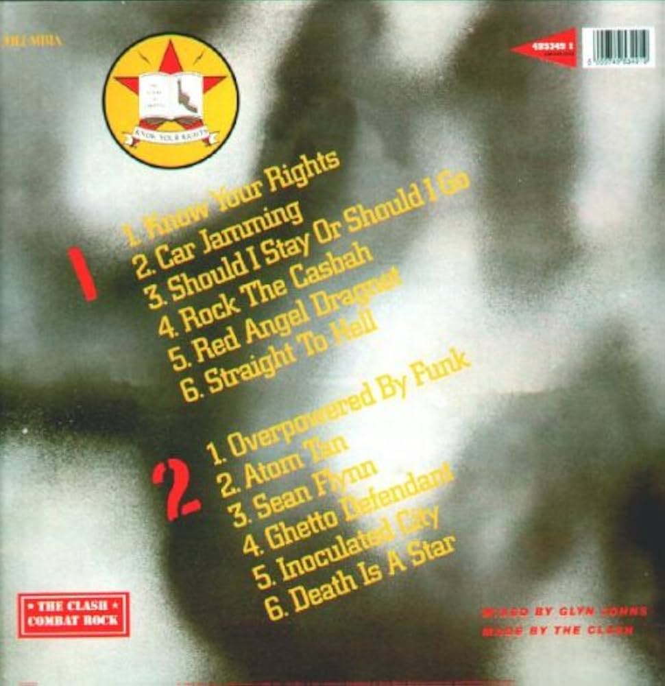 洋楽 US org The Clash/Combat Rock Combat Rock - Wikipedia