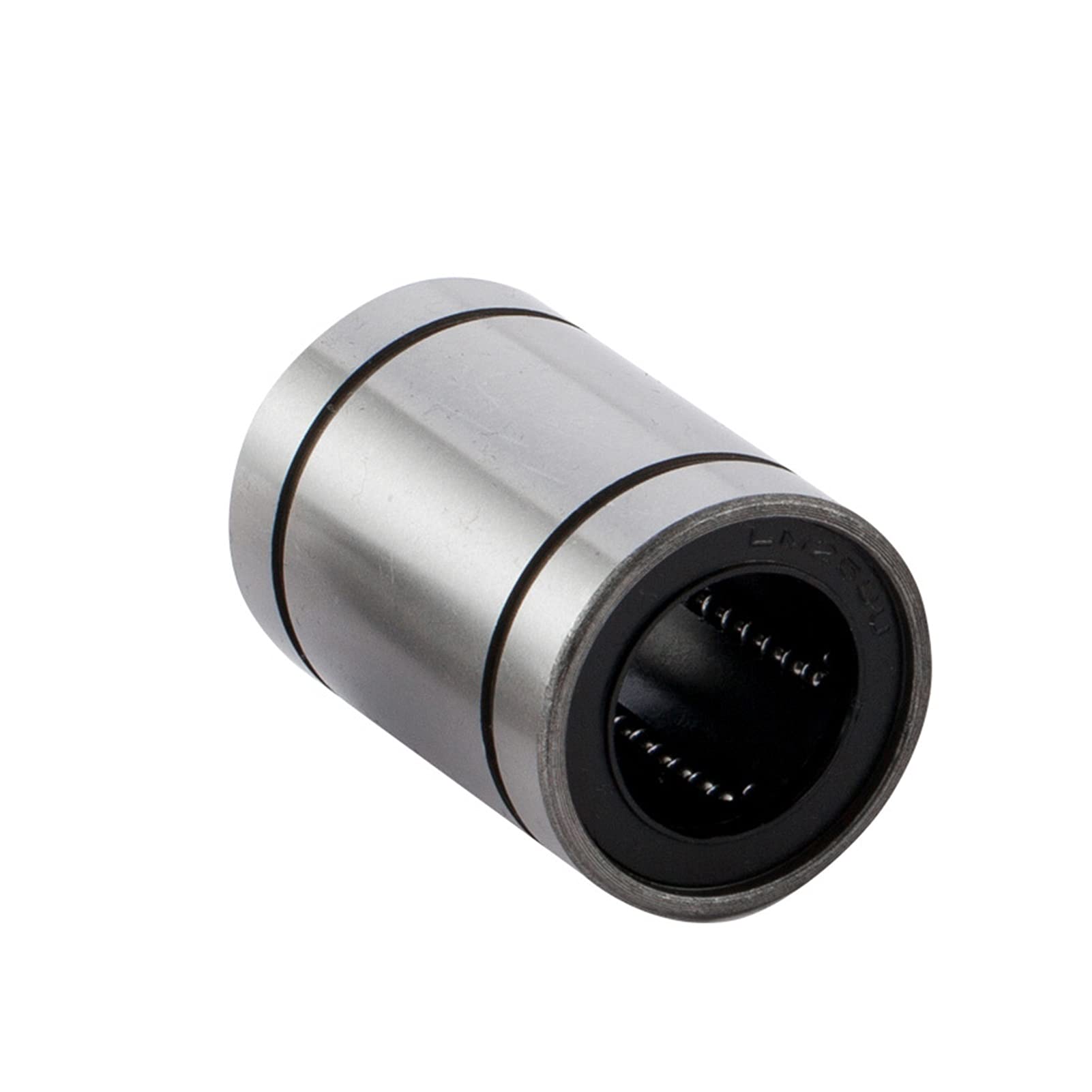 QEFHSVVZE Linear Bearing LM6UU LM8UU LM10UU LM16-80UU Linear Bushing 8mm CNC Bearings for Rods Liner Rail Linear Shaft Part Linear Ball Bearings(2pcs Lm,LM25UU)