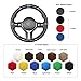 MEWANT Steering Wheel Cover for BMW 3 Series F87 M2 F80 M3 F82 M4 M5 F12 F13 M6 F85 X2 X5 M F86 X6 M F33 F30 M Sport/for BMW 228i 230i 320i 328i 330i 335i 340i 428i 430i 435i 440i 525i 535i 550i